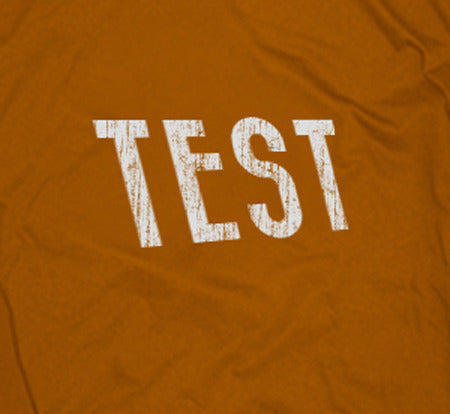 Test Shirt Orange